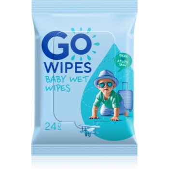 GoWipes Baby Wet Wipes servetele delicate pentru copii pentru piele foarte sensibila sau cu dermatita atopica - imagine 2